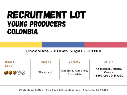Colombia Young Producer Recruitment Lot