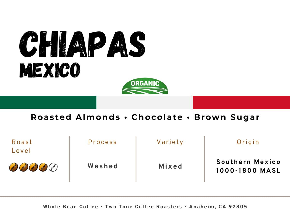 Mexico Chiapas Single Origin - Wholesale 12oz
