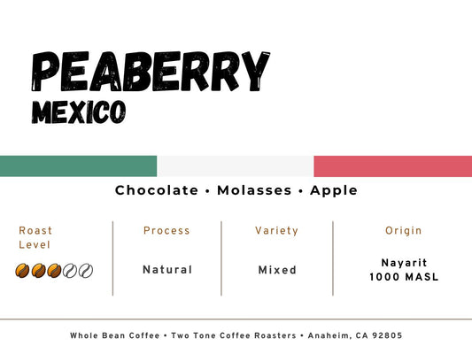 Mexico Peaberry Single Origin