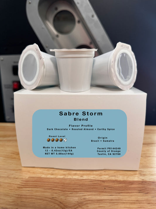Sabre Storm Blend - Single Serve Pods
