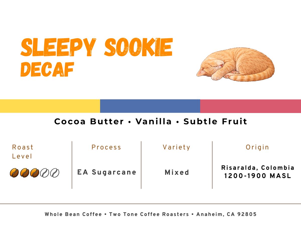 Sleepy Sookie Decaf - Wholesale 5lb
