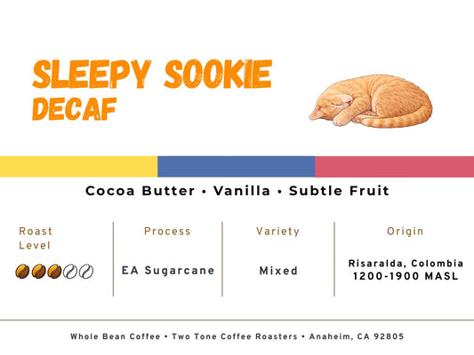 Sleepy Sookie Decaf - Wholesale 5lb
