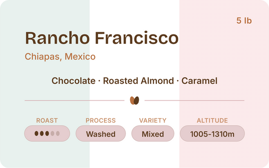 Mexico Rancho Francisco - Wholesale 5lb
